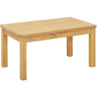 vidaXL Table basse Bois d'acacia clair 70 x 40 x 36 cm Bois massif Acacia