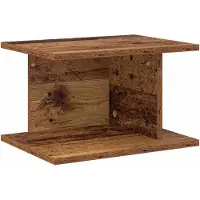 vidaXL Table de chevet 2 pcs Bois ancien 40 x 30 x 25 cm