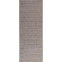 vidaXL Tapis de salon LUGO Crème et Taupe 150 x 80 cm Polyester