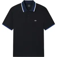 Armani Exchange pour homme. XM002329AF13026UB101 Polo marine régulier (L), Casuel, Coton, Manche courte