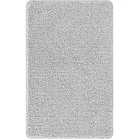 vidaXL Tapis de bain antidérapant Gris 50 x 80 cm PP