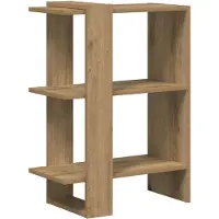 vidaXL Étagère Chêne artisanal 52 x 25 x 71,5 cm Bois d'ingénierie