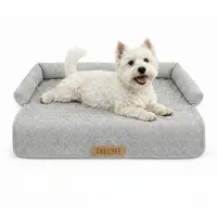 Dogeste Panier pour chien pour canapé 70x75 cm SONA S avec rebord, protection de canapé et tapis pour chien