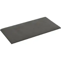 vidaXL : 12 pièces de garniture pour tête de lit, couleur gris foncé, en velours