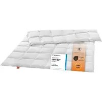 Sleepling medium édredon, couette toute l'année, 220 x 240 cm, 90% duvet / 10% plumes, couette,
