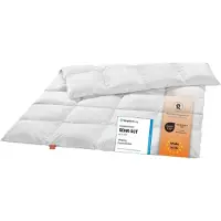 Sleepling couette chaude en duvet, 220 x 240 cm, 90% duvet / 10% plumes, couette,
