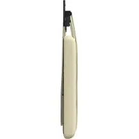 vidaXL Tête de lit suspendue en similicuir crème