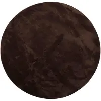 vidaXL Tapis à poils mi-longs, doux et lavable HUARTE Marron