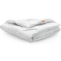 Sleepling Couette 140 x 200 cm, couette d'été légère, 100% microfibres, convient aux personnes allergiques, Basic 100