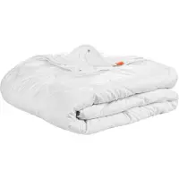 Sleepling Couette 155 x 220 cm, couette 4 saisons, 100% microfibres, convient aux personnes allergiques, Basic 100