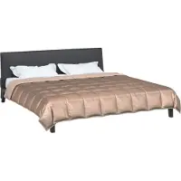 vidaXL Couette toutes saisons Gold 200 x 220 cm, satin et microfibre