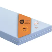 Sleepling Matelas en mousse à mémoire de forme ergonomique, 100 x 200 cm, H2, 11 cm, matelas double face, Basic 20