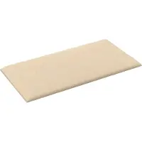 vidaXL Têtes de lit murales 12 pièces Crème 60 x 30 cm Tissu