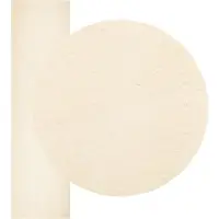 vidaXL Tapis de salon HUARTE Crème 1000 x 80 cm Polyester