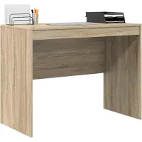 vidaXL Bureau Chêne Sonoma 100 x 50 x 76 cm