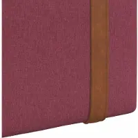 vidaXL Tête de lit suspendue, rouge vin, aspect vieilli, PU