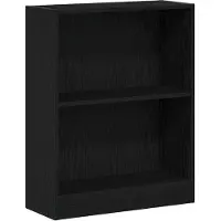 vidaXL Meuble à Livres Noir 60 x 24 x 76 cm Bois d'ingénierie