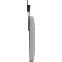 vidaXL Tête de lit suspendue en tissu gris nuage