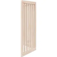 vidaXL Grille pour chien Pliable 3 panneaux 150 cm bois de peuplier