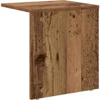 vidaXL Table d'appoint 2 pcs Bois ancien 37 x 32 x 40 cm