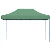 vidaXL Tente de réception verte 292 x 440 x 315 cm Tissu Oxford