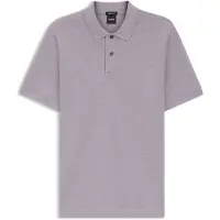 BOSS Pallas polo en piqué de coton avec logo brodé