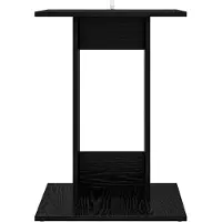 vidaXL Table d'appoint Chêne noir 45 x 40 x 62,5 cm Bois d'ingénierie