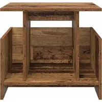vidaXL Support TV , 50 x 35 x 45 cm, en bois de récupération et en panneaux de particules