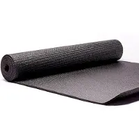 Phoenix Yogi & Yogini Tapis de yoga en PVC noir – 1200 g ; 61x183x0,5 cm