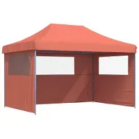 vidaXL Tente de réception Terracotta 279 x 410 x 315 cm Tissu Oxford