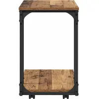 vidaXL Table d'appoint Bois ancien 50 x 35 x 55,5 cm Bois d'ingénierie