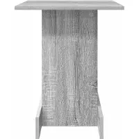 vidaXL Table D'appoint Gris Sonoma 44,5 X 45 X 55 Cm Bois D'ingénierie