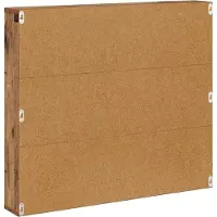 vidaXL Étagère à magazines avec étagère Vieux bois 80 x 12 x 70 cm Matériau dérivé du bois