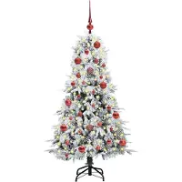 vidaXL Sapin de Noël Artificiel à Branches Articulées Vert 150 cm