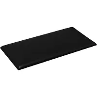 vidaXL Têtes de balai de rechange, 12 pièces, 60 x 30 cm, noir, tissu