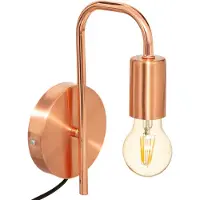 Atmosphera Applique Murale En Métal Cuivre H 25 Cm