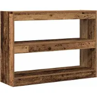vidaXL Bibliothèque Bois ancien 100 x 30 x 72 cm Bois d'ingénierie