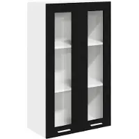 vidaXL Armoire suspendue avec porte Riga Chêne noir 60 x 31 x 100 cm