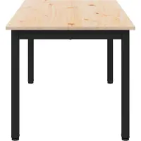 vidaXL Table basse Nature 100 x 50 x 45 cm Pin massif