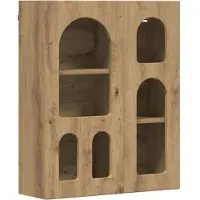 vidaXL Armoire suspendue ELST en chêne artisanal 59 x 20 x 71,5 cm, aggloméré