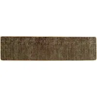 vidaXL Tapis de couloir MARSA Vert forêt 80 x 450 cm Polyester et PVC