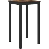 vidaXL Table haute en bois composite