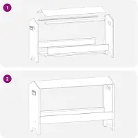 vidaXL Goulotte d'alimentation pour poules Olive Vert 81 x 32 x 53,5 cm