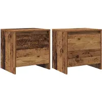 vidaXL Cabinet de chevet Bois ancien 45 x 34 x 44,5 cm