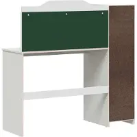 vidaXL Rangement créatif pour enfants, ROROS, blanc, en bois composite
