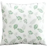 vidaXL Coussins Éparpillés Feuille 4 Pcs Motif Feuille 40 X 40 Cm