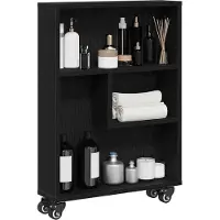 vidaXL : Étagère de rangement étroite, 3 niveaux, 48 x 13 x 68 cm