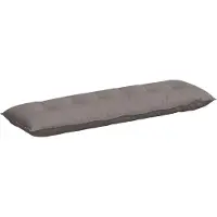 vidaXL Coussin De Dos Taupe 160 X 19 X 50 Cm Tissu
