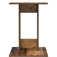 vidaXL Table d'appoint Bois ancien 45 x 40 x 62,5 cm Bois d'ingénierie