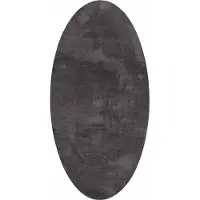 vidaXL Tapis HUARTE Anthracite 100 x 200 cm 100 % polyester
